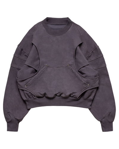 Mortar Vaulted Crewneck